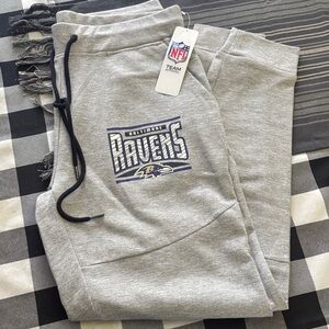 NFL Baltimore Ravens Gray Sweatpants